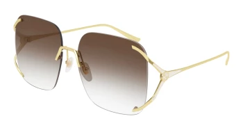 Gucci GG0646S style-color Gold 002 / BROWN Lens