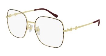 Gucci GG0883OA ASIAN FIT style-color Havana/GOLD 002