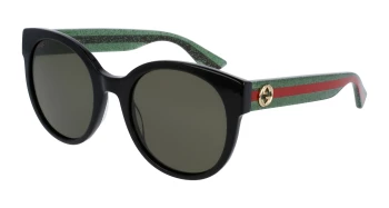 Gucci GG0035SN style-color Black/GREEN 002 / GREEN Lens