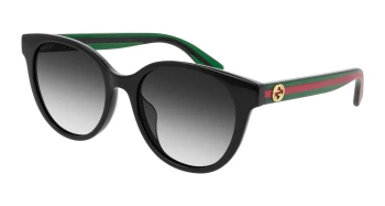 Gucci GG0702SKN style-color Black/GREEN 004 / GREY Lens