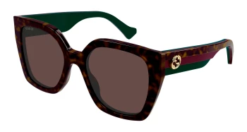 Gucci GG1300S style-color Havana 002 / BROWN Lens