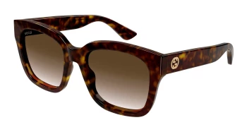 Gucci GG1338SK style-color Havana 002 / BROWN Lens