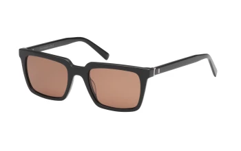 Abercrombie & Fitch AF00038 style-color 01E Shiny Black / Shiny Black / brown brown Lens