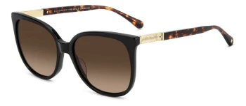 Kate Spade KS KAYSIE 2/G/S style-color 807HA Black 07HA / HA BROWN SHADED A Lens