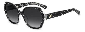 Kate Spade KS LAYNE 2/G/S style-color 7RM9O Ptt Blk RM9O / 9O DARK GREY SHADED O Lens
