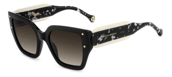 Carolina Herrera HER 0323/S style-color 80SHA Black Whte 0SHA / HA BROWN SHADED A Lens