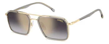 CARRERA 362/S style-color KB7FQ Grey B7FQ / FQ GREY SHADED GOLD MIRROR Q Lens