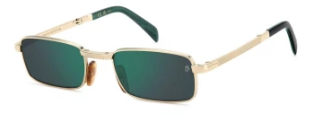 David Beckham DB 99/ORIGAMI style-color Pefmt Goldgreen EFMT / MT GREEN MIRROR T Lens
