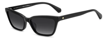 Kate Spade KS AISHA 2/S style-color 8079O Black 079O / 9O DARK GREY SHADED O Lens