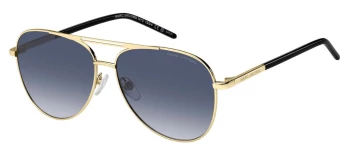 Marc Jacobs MARC 865/S style-color RHL08 Gold Blck_ HL08 / 08 DK BLUE SHADED 8 Lens