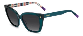 Missoni MIS 0257/S style-color ZI99O Teal I99O / 9O DARK GREY SHADED O Lens