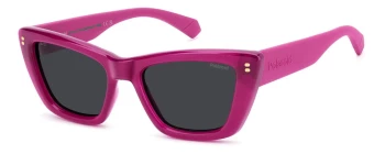 Polaroid PLD 6242/S/X style-color MU1M9 Fuchsia U1M9 / M9 GREY POLARIZED 9 Lens