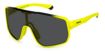 Polaroid PLD 7060/S style-color 4CWM9 Yell Blck CWM9 / M9 GREY POLARIZED 9 Lens
