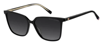 Tommy Hilfiger TH 2292/S style-color 8079O Black 079O / 9O DARK GREY SHADED O Lens
