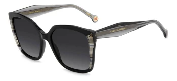 Carolina Herrera HER 0339/S style-color 8079O Black 079O / 9O DARK GREY SHADED O Lens
