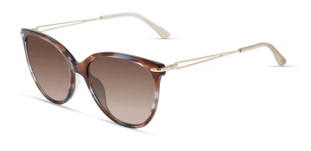 Stuart Weitzman WZN 8017/G/S style-color Iwfha Hrnbrwblu WFHA / HA BROWN SHADED A Lens