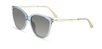 Stuart Weitzman WZN 8017/G/S style-color MVU9O Azure VU9O / 9O DARK GREY SHADED O Lens