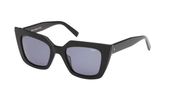 Abercrombie & Fitch AF00021 style-color 01A Shiny Black / Shiny Black / smoke smoke Lens