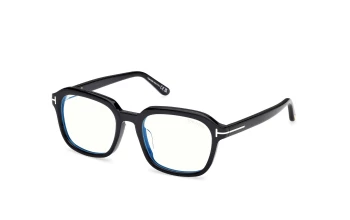 Tom Ford FT6060-F-B Asian Fit style-color 001 Shiny Black / Shiny Black