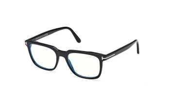 Tom Ford FT6080-B style-color 001 Shiny Black / Shiny Black
