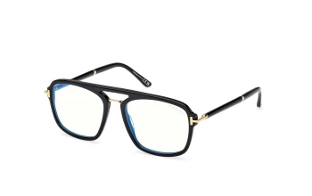 Tom Ford FT6086-B style-color 001 Shiny Black / Shiny Black