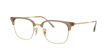 Ray-Ban RX7216 NEW CLUBMASTER style-color 8471 Beige On Gold