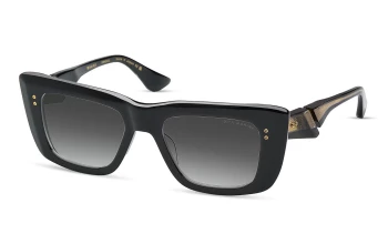 Dita Eyewear MAHINE style-color Black - Yellow Gold / GREY TO CLEAR GRADIENT Lens