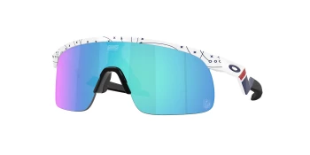 Oakley Youth OJ9010 RESISTOR 0OJ9010 style-color 901041 25 Play White / Prizm Sapphire Lens