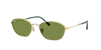 Ray-Ban RB3749 style-color 001/4E Arista Gold / Green Lens