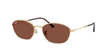 Ray-Ban RB3749 style-color 001/C5 Arista Gold / Red Lens