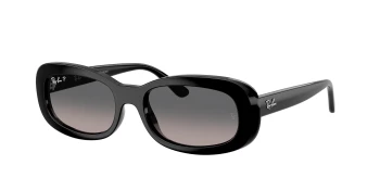 Ray-Ban RB2221F style-color 901/M3 Black / Gradient Grey Polarized Lens