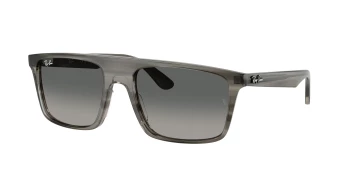 Ray-Ban RB2222 style-color 143871 Striped Grey / Gradient Grey Lens