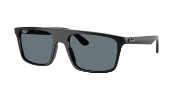 Ray-Ban RB2222 style-color 901/3R Black / Dark Blue Polarized Lens