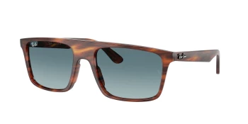 Ray-Ban RB2222 style-color 954/3M Striped Havana / Blue Gradient Grey Lens