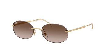 Ray-Ban RB3767 style-color 001/13 Arista Gold / Gradient Brown Lens