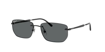 Ray-Ban RB3768 style-color 002/81 Black / Dark Grey Polarized Lens