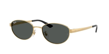 Ray-Ban RB3774D style-color 001/87 Arista Gold / Dark Grey Lens