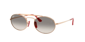 Ray-Ban RB3775M style-color F13532 Rose Gold / Clear Gradient Grey Lens