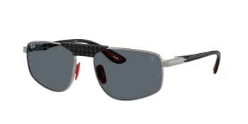 Ray-Ban RB3776M style-color F001R5 Gunmetal / Blue Lens