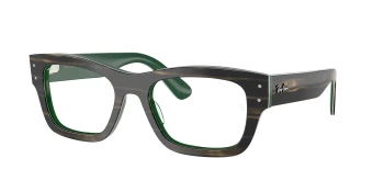 Ray-Ban RX7683V JOSEPH 0RX7683V style-color 8392 Striped Green On Green