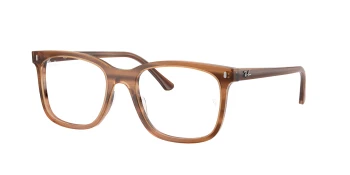 Ray-Ban RX5446 style-color 8455 Striped Brown