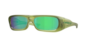 Oakley OO9520 PERMIAN 0OO9520 style-color 952004 Matte Transparent Fern / Prizm Jade Lens