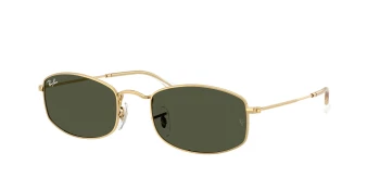 Ray-Ban RB3832 style-color 001/31 Arista Gold / Green Lens