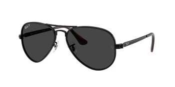 Ray-Ban RB3925 AVIATOR MAX 0RB3925 style-color 002/48 Black / Black Polarized Lens