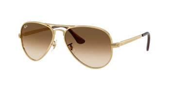 Ray-Ban RB3925 AVIATOR MAX 0RB3925 style-color 001/51 Arista Gold / Clear Gradient Brown Lens