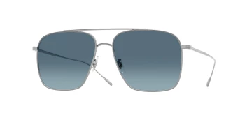Oliver Peoples OV1320ST DRESNER 0OV1320ST style-color 5036Q8 Silver / Marine Gradient Lens