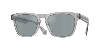 Oliver Peoples OV5555SU R-3 0OV5555SU style-color 11326G Workman Grey / Grey Polarized Flash Mirror Lens