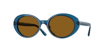 Oliver Peoples OV5565SU LUMAR 0OV5565SU style-color 179353 Tesukon Blue / True Brown Lens