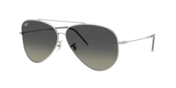 Ray-Ban RBR0101S AVIATOR REVERSE 0RBR0101S style-color 003/11 Silver / Grey Gradient Lens