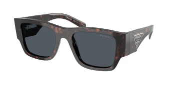Prada PR 10ZS style-color 17N70B Root Tortoise / Dark Grey Lens